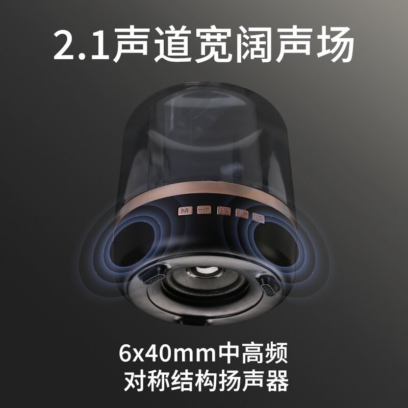 Bluetooth-колонка SUKHOI V7, настольный сабвуфер со встроенным усилителем