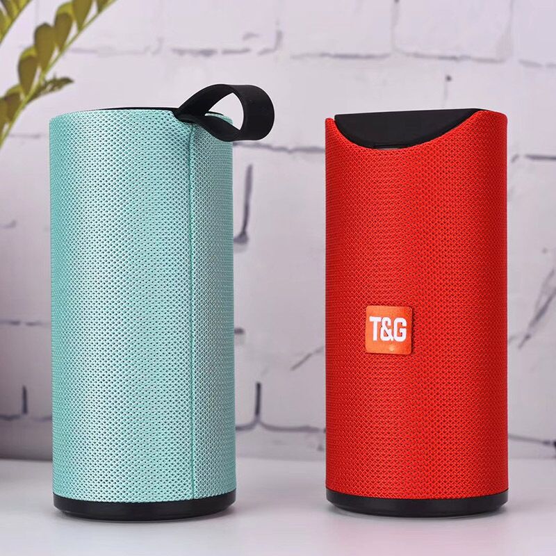 Bluetooth-колонка TG113 в тканевом корпусе, влагозащищённая, для улицы