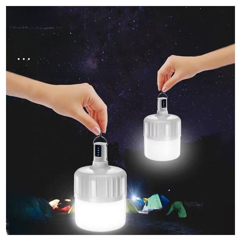 Аккумуляторная LED-лампа Jiuliang, цоколь E27, 18-48 Вт, встроенный литиевый аккумулятор