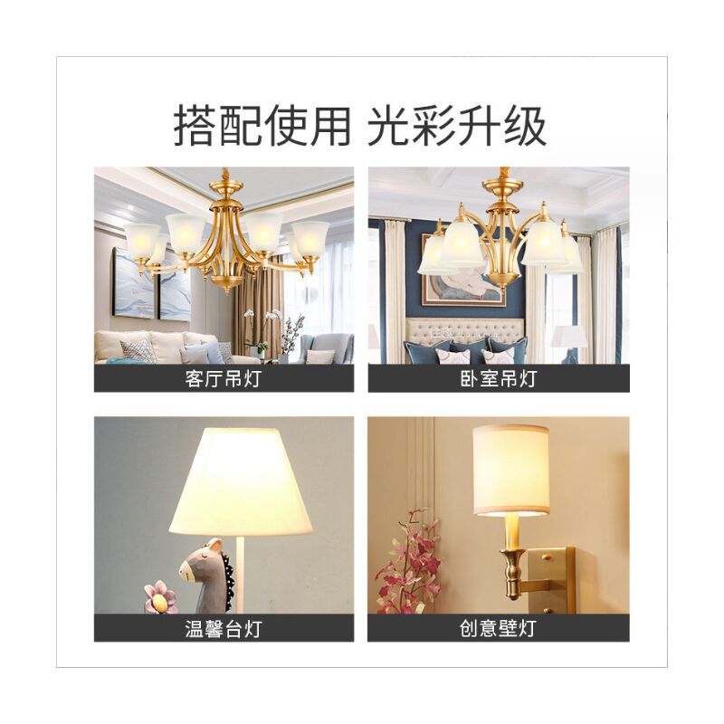 Лампа LED FSL Foshan Lighting серии Crystal, цоколь E14/E27, 3–100 Вт