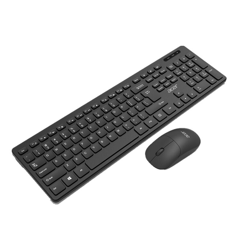 Комплект клавиатура и мышь Acer OAK920, беспроводной 2.4G, двухцветный корпус, для ноутбука