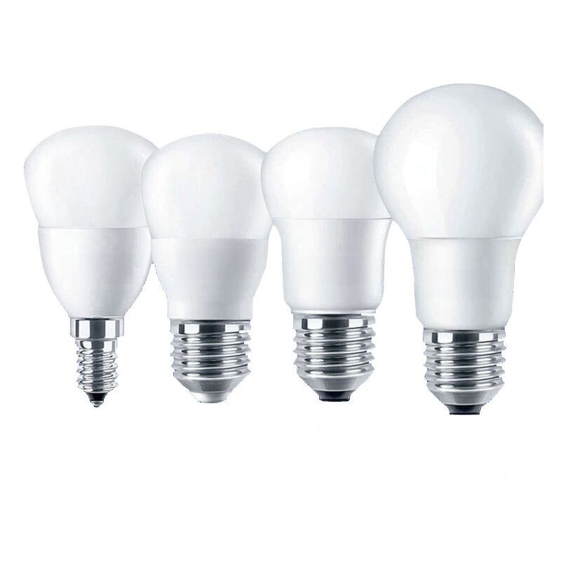 Светодиодная лампа Philips E27/E14, тёплый белый свет, энергосберегающая, повышенной яркости