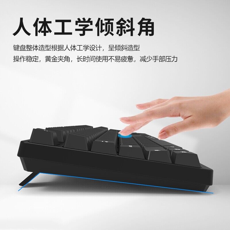 Комплект клавиатура и мышь Laiku CM101, проводной USB, для офиса, ноутбука и ПК