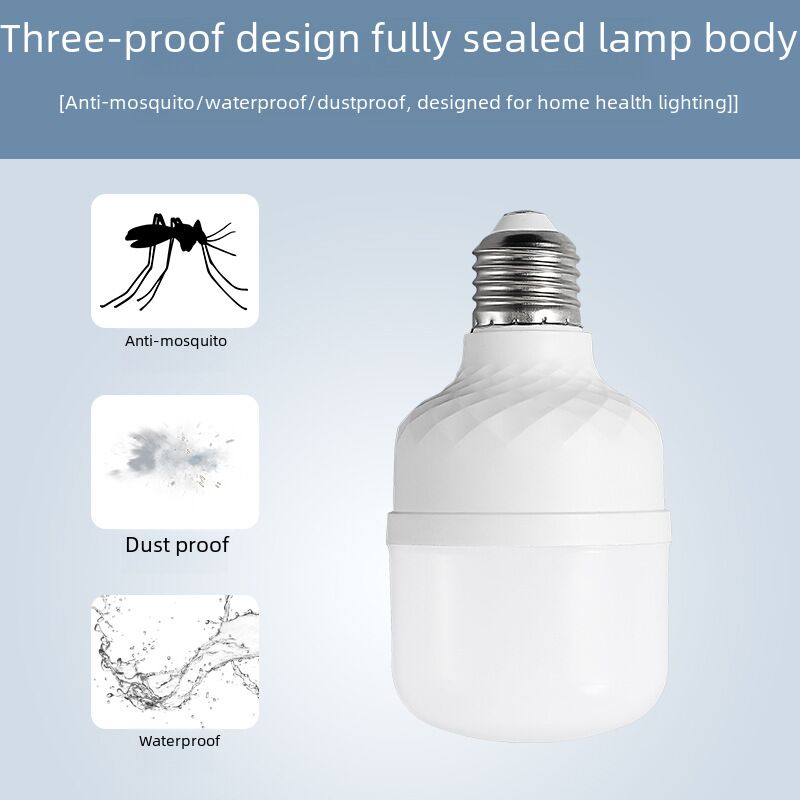 Xiangying LED-лампа-шар с радар-датчиком движения и звука, для подъезда, гаража и коридора
