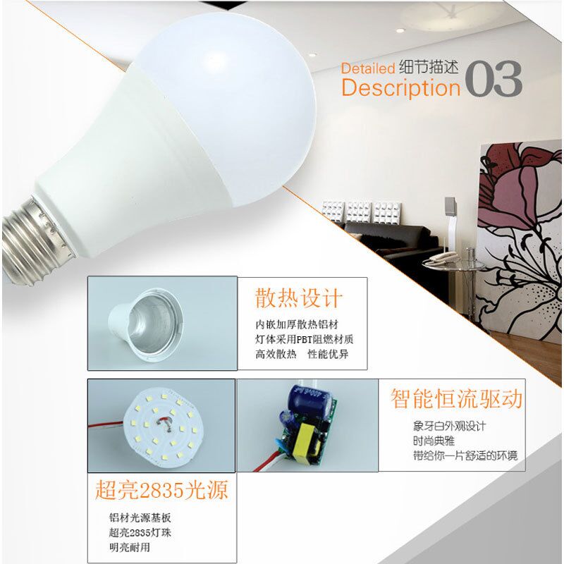 Z.PAD.UP диммируемая LED-лампа (тиристорное диммирование), цоколь E27, 3-18 Вт