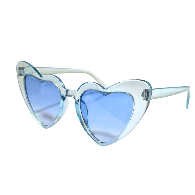 Солнцезащитные очки в форме сердца, акриловые линзы, защита UV390