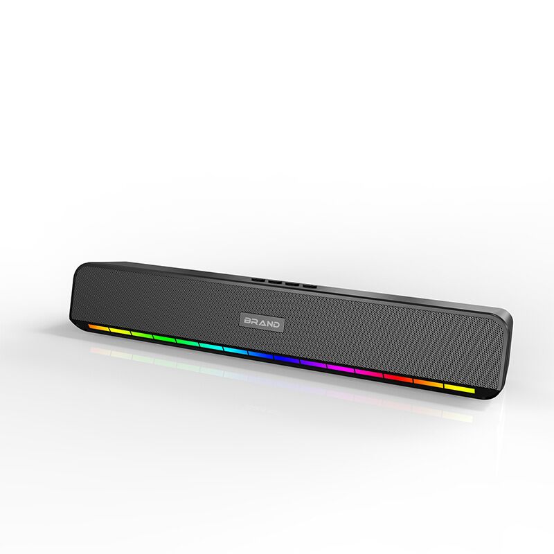 Настольная Bluetooth-колонка с сабвуфером, RGB-подсветкой и аккумулятором 2000 мА·ч