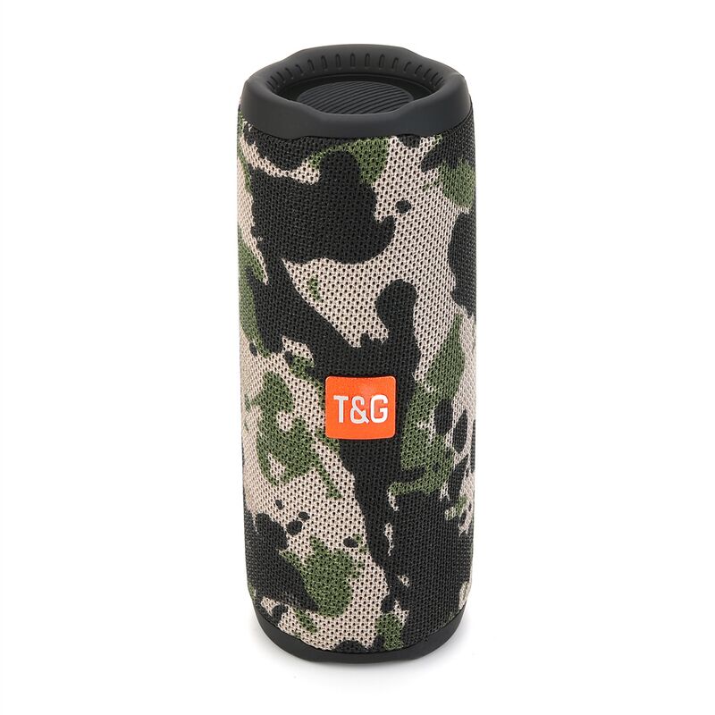 Bluetooth-колонка T&G TG365 с цветной подсветкой, парным TWS-подключением и слотом для карты