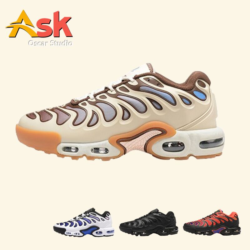 Мужские кроссовки в стиле TN Air Max Drift, сетчатый верх, вулканизированная подошва, размеры 36–46