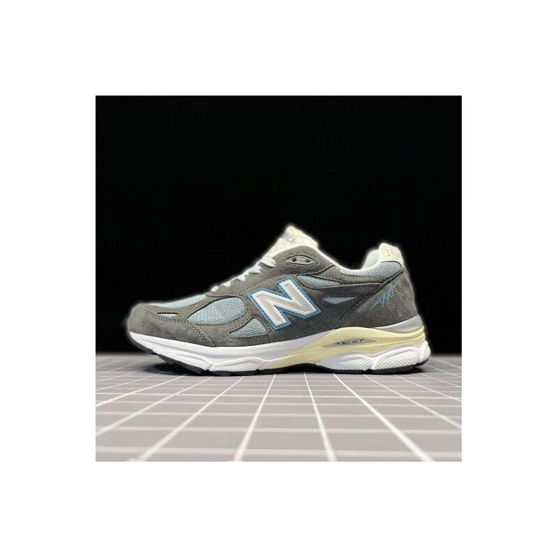 Кроссовки в стиле New Balance 990v3, сетчатый верх, дышащая технология, размеры 36–45