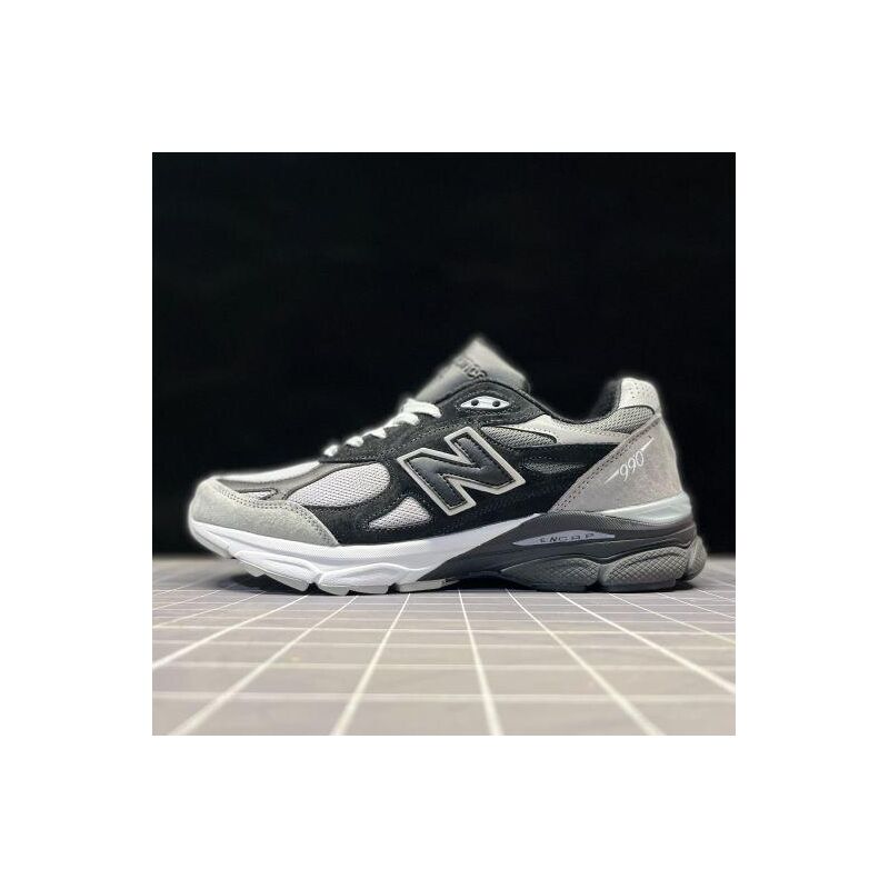 Кроссовки в стиле New Balance 990v3, сетчатый верх, дышащая технология, размеры 36–45