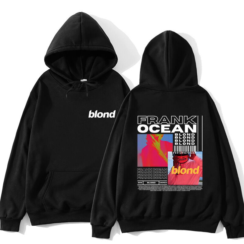 Худи с капюшоном и принтом Frank Ocean Blonde, мужское