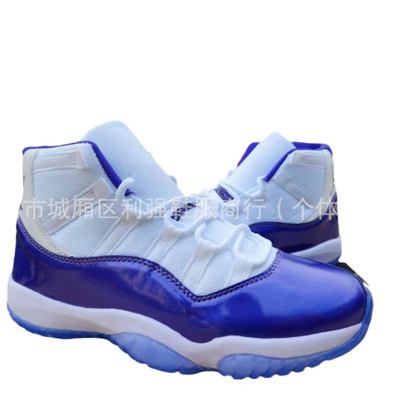 Кроссовки мужские баскетбольные AJ11 style, с амортизирующим гелем, высокий верх, размеры 40–47