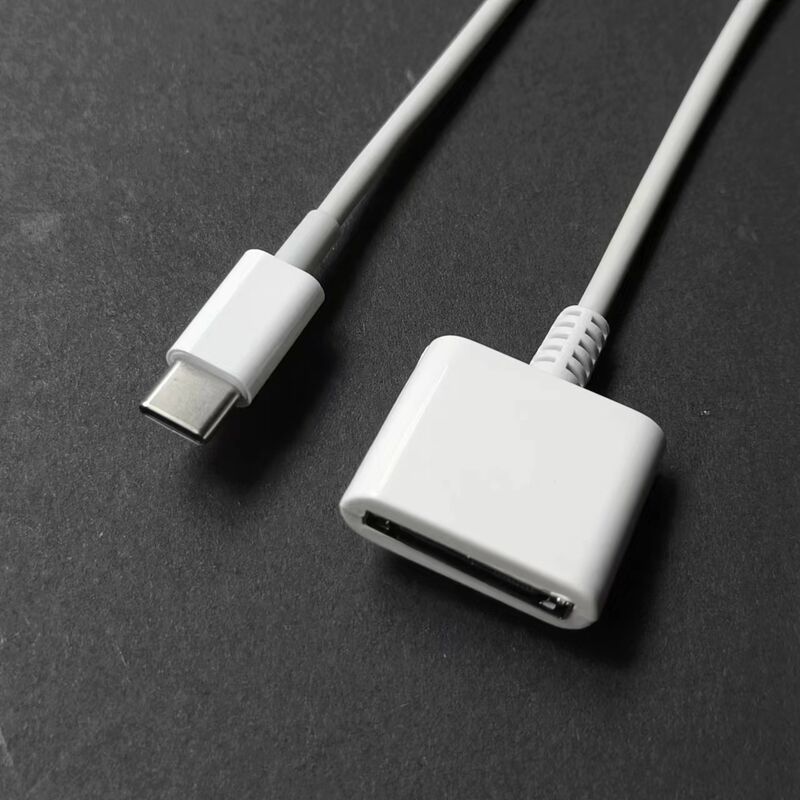 Переходник TYPE-C — 30-pin (мама) для iPod/iPhone 3/4, iPad 1/2/3