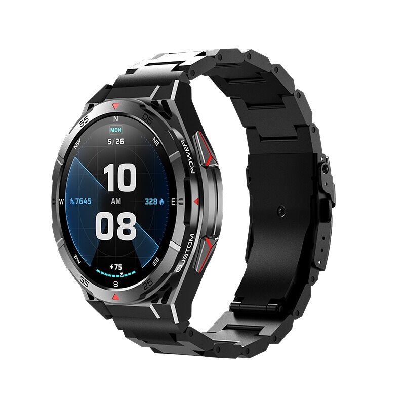 Смарт-часы AMOLED с GPS, защитой 5ATM и SOS-кнопкой