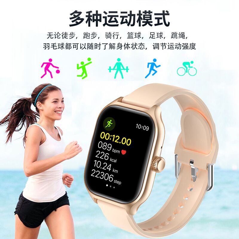 Смарт-часы GTS4, экран 2″, NFC, ЭКГ, пульс, кислород в крови, Bluetooth-звонки