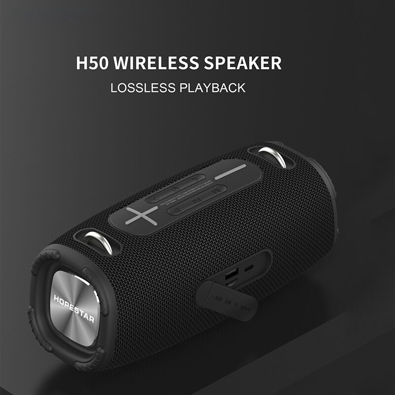 Bluetooth-колонка HOPESTAR H50, портативная, FM-радио, ремень для переноски, IPX6