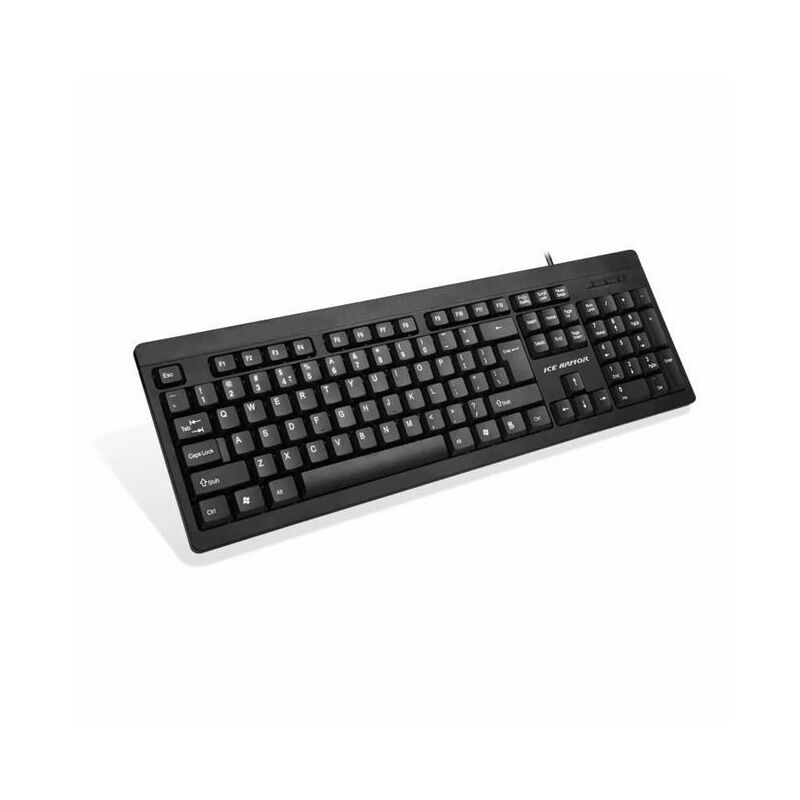 Проводной комплект клавиатура и мышь ICE ARMOR BT200, PS/2 и USB, влагозащита, для игр и офиса
