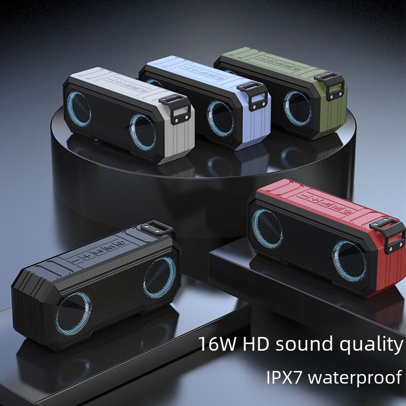 TWS-колонка X8, Bluetooth, IPX7, подсветка, повербанк, 2 динамика, для улицы