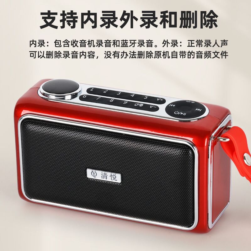 Портативная Bluetooth-колонка Qingyue S5, IPX7, слот для карты памяти, для улицы