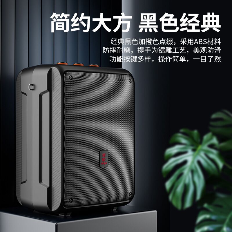 Bluetooth-колонка Aige D13, портативная, для уличных танцев и караоке, IPX7