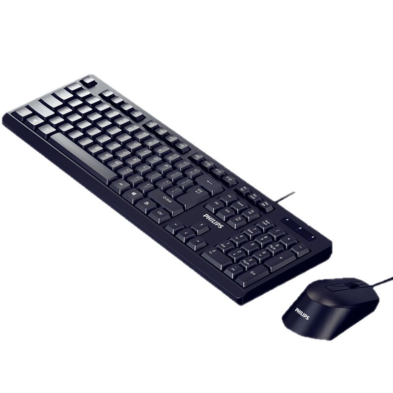 Комплект клавиатура и мышь Philips SPT6234 (C234), USB, для офиса и дома