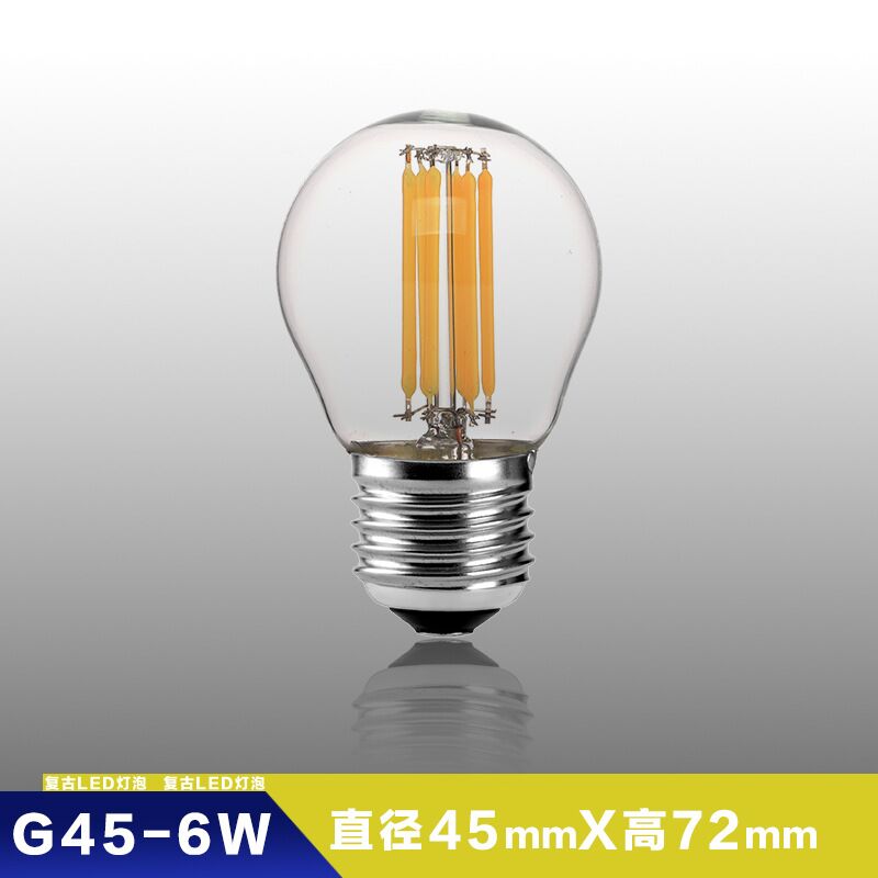 Ретро-лампа Эдисона ST64/G45/A60/G80/G95/T45 напряжение 110-120В, стекло, тёплый свет