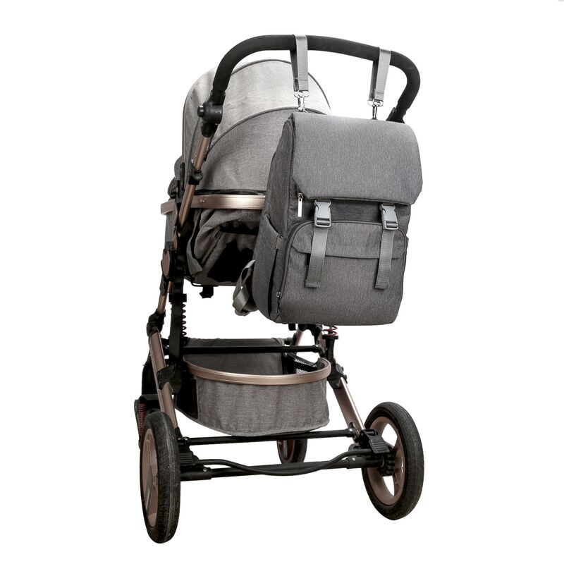 Рюкзак для мамы aboutbaby 1019 с пеленальным ковриком и USB-портом, полиэстер, 26×19×40 см