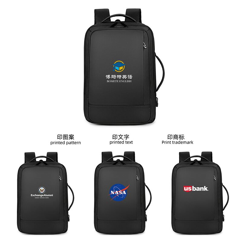 Деловой рюкзак для ноутбука 15″ с USB-портом, 20–35 л, водоотталкивающий, с расширением