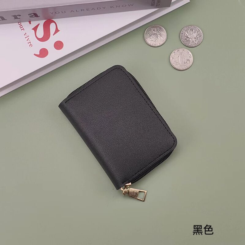 Кошелёк-гармошка INNERSOi 302 на молнии, короткий, для карт и мелочи, экокожа, унисекс