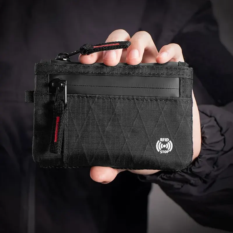 Кошелёк-чехол для паспорта и карт gebwolf CL450 с RFID-защитой, на шею, ткань X-PAC