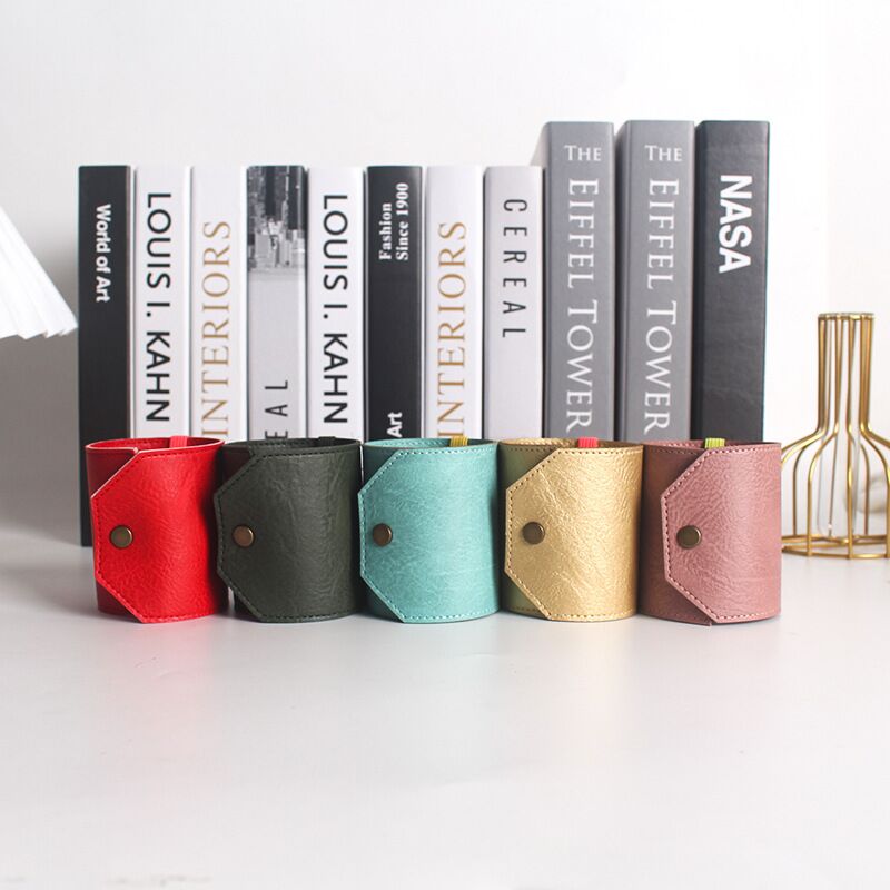 Кошелёк-конверт The Cash Wrap Wallet из кожи, с застёжкой-замком, унисекс, 22,5×7,7 см