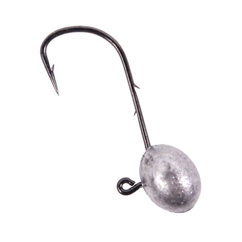 Джиг-головки Beizheng с крючком Mustad и двойным стопором, 1–7 г, для микроджига и ловли у дна
