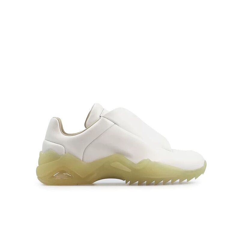Кроссовки мужские Margiela Future, кожаный верх и подкладка, на шнуровке, низкий каблук