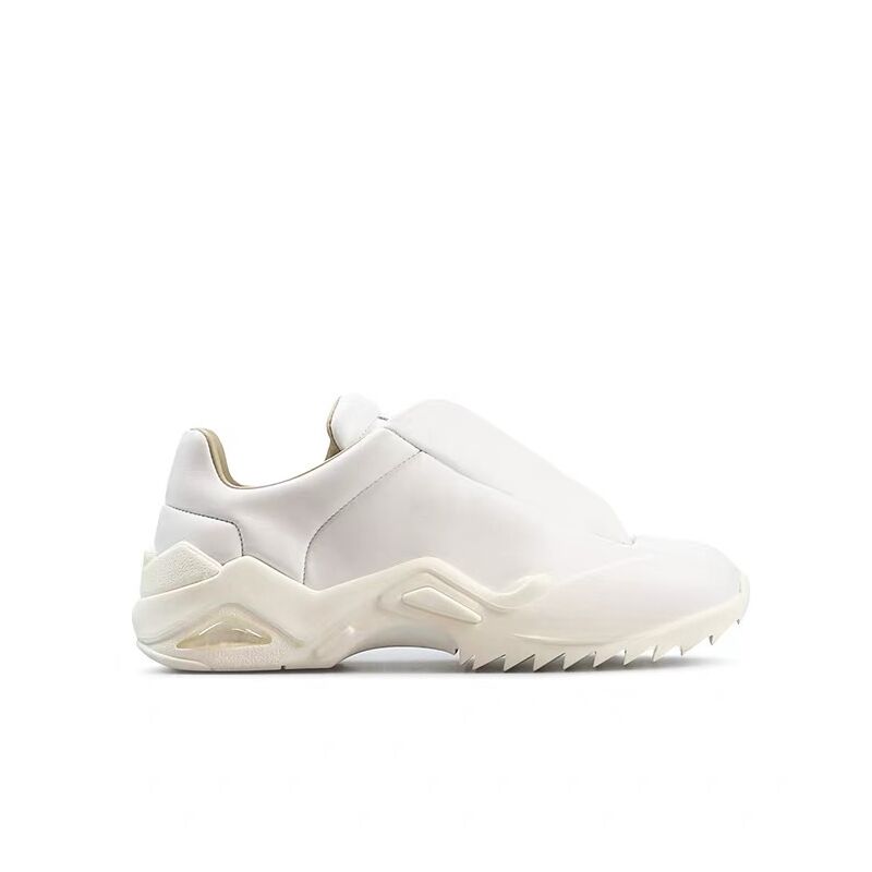 Кроссовки мужские Margiela Future, кожаный верх и подкладка, на шнуровке, низкий каблук