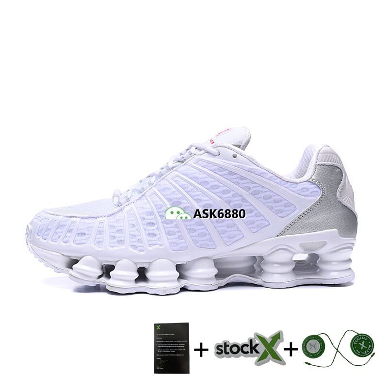 Беговые кроссовки Shox TL унисекс, верх из натуральной кожи, резиновая подошва, 14 расцветок