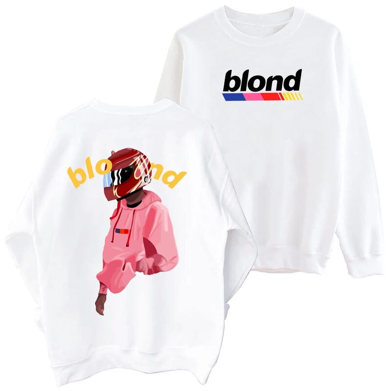 Свитшот Frank Ocean Blood, мерч, свободный крой, длинный рукав, полиэстер