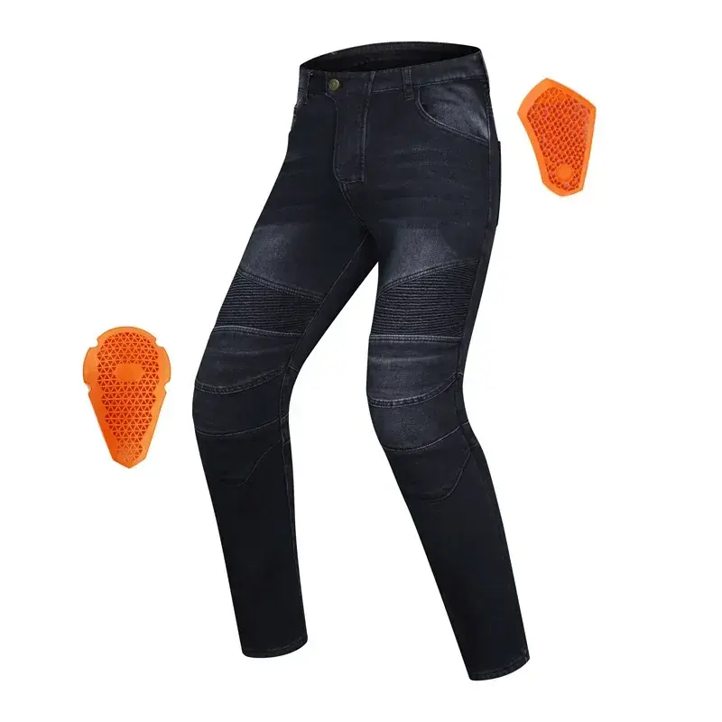 Мотоджинсы зимние утеплённые MOTP PANTS, с флисом, защитные, приталенные, унисекс