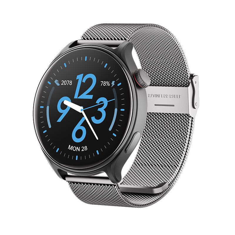 Смарт-часы RUNMEFIT GTR2 с круглым экраном, пульсометром, SpO2 и звонками по Bluetooth