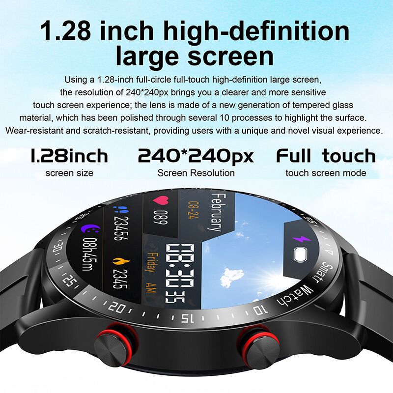 Смарт-часы YSCEN HW20 с ЭКГ и PPG, Bluetooth-звонки, деловой стиль, ремешок из нержавеющей стали
