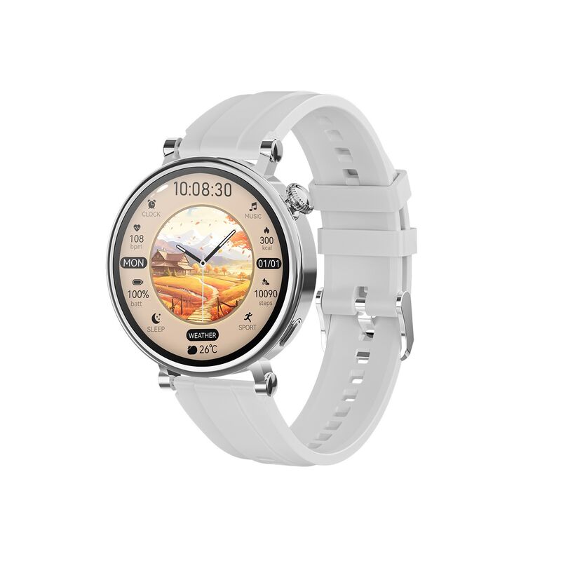 Смарт-часы Gs Wear GM2 Mini с Bluetooth-звонками, NFC, пульсометром, круглый экран