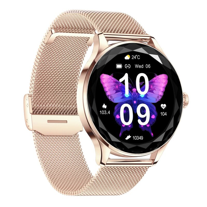 Женские смарт-часы YSCEN NX23 Pro с экраном 1,3 дюйма, Bluetooth-звонками и пульсометром