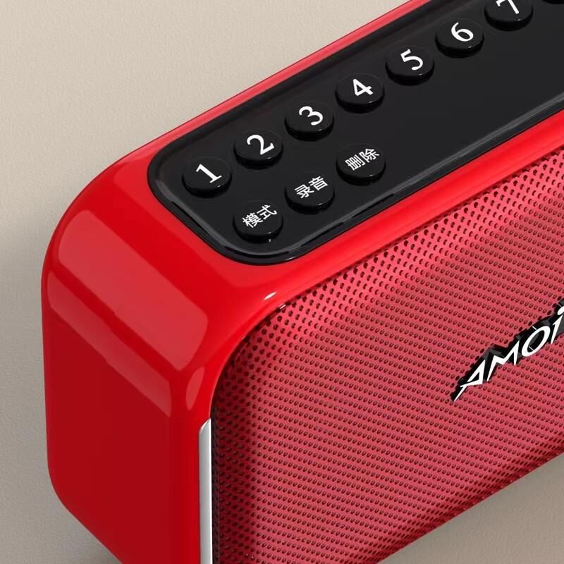 Портативная Bluetooth-колонка Amoi Q17, усиленный бас, слот для карты памяти и USB-флешки, IPX7