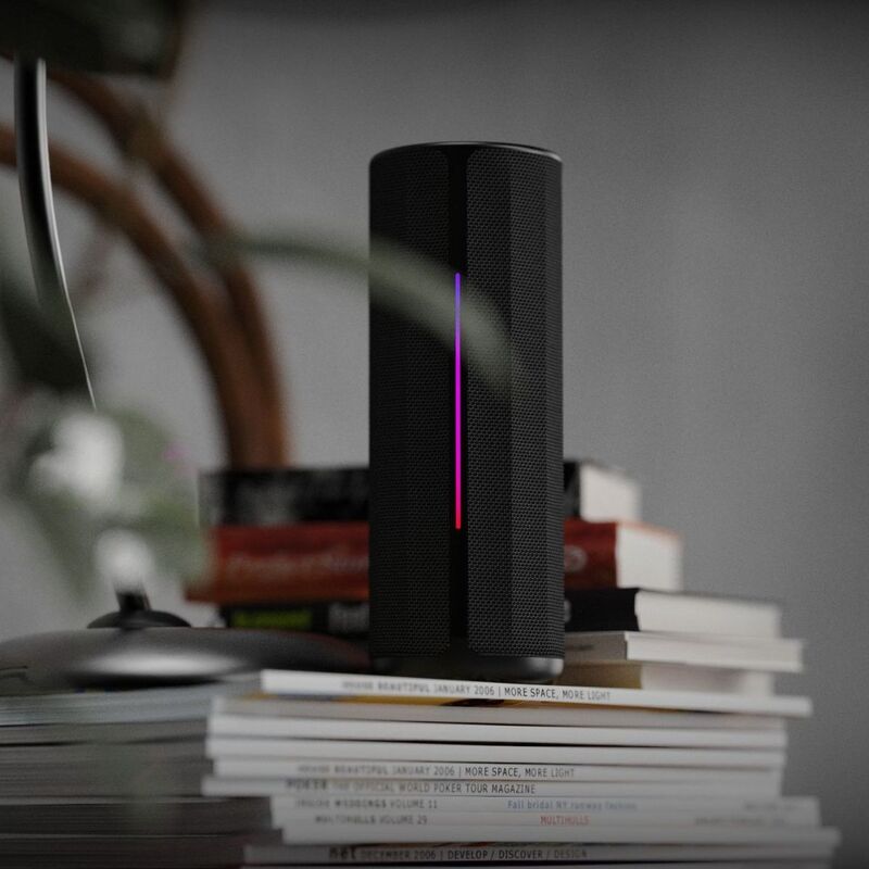 Портативная Bluetooth-колонка с двумя динамиками, Bluetooth 5.3, усиленный бас, для дома и улицы