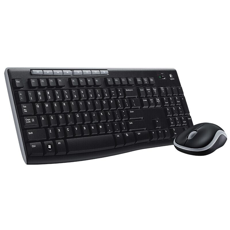 Беспроводной комплект клавиатура и мышь Logitech MK270, полноразмерная клавиатура, для ноутбука и ПК
