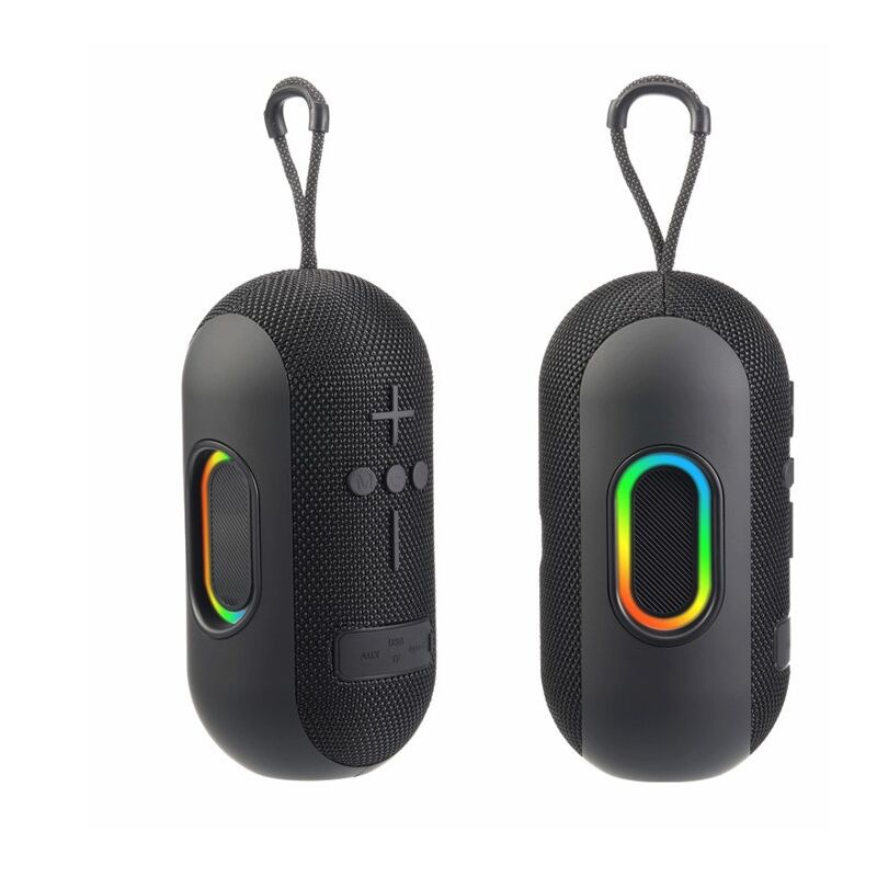 Bluetooth-колонка в форме капсулы S811 с двумя динамиками, усиленным басом и слотом для карты, 10 Вт