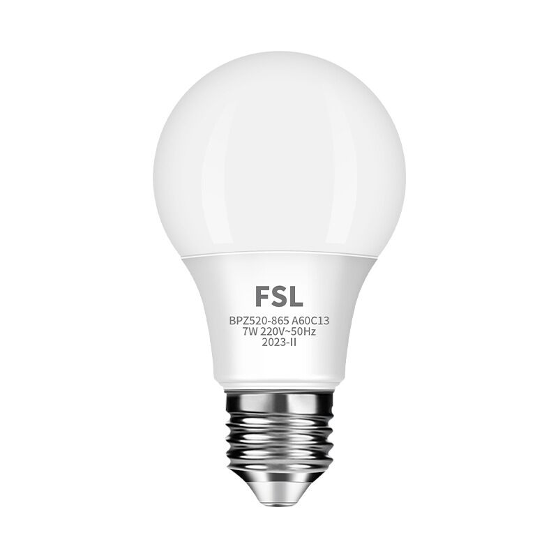 Светодиодная лампа FSL (Foshan Lighting) A60, цоколь E27/E14, 3–25 Вт, белый или тёплый свет