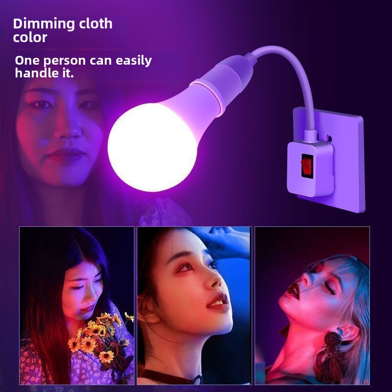 Лампа светодиодная RGB A60 Feishi E27, 16 цветов, с пультом ДУ, диммируемая, 5–30 Вт