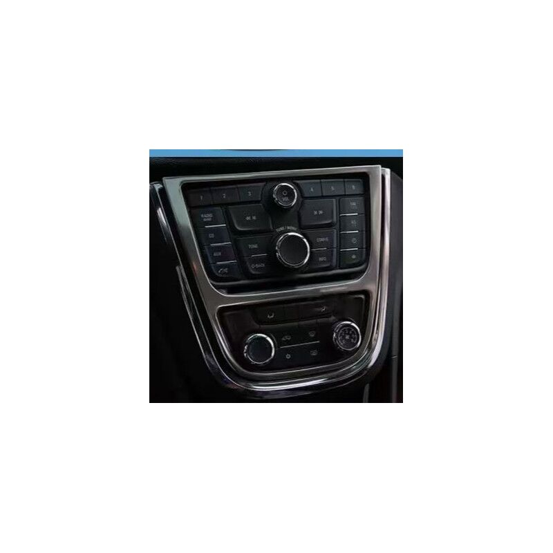Накладка на панель кнопок центральной консоли Opel/Vauxhall Mokka 2013–2016, нержавеющая сталь