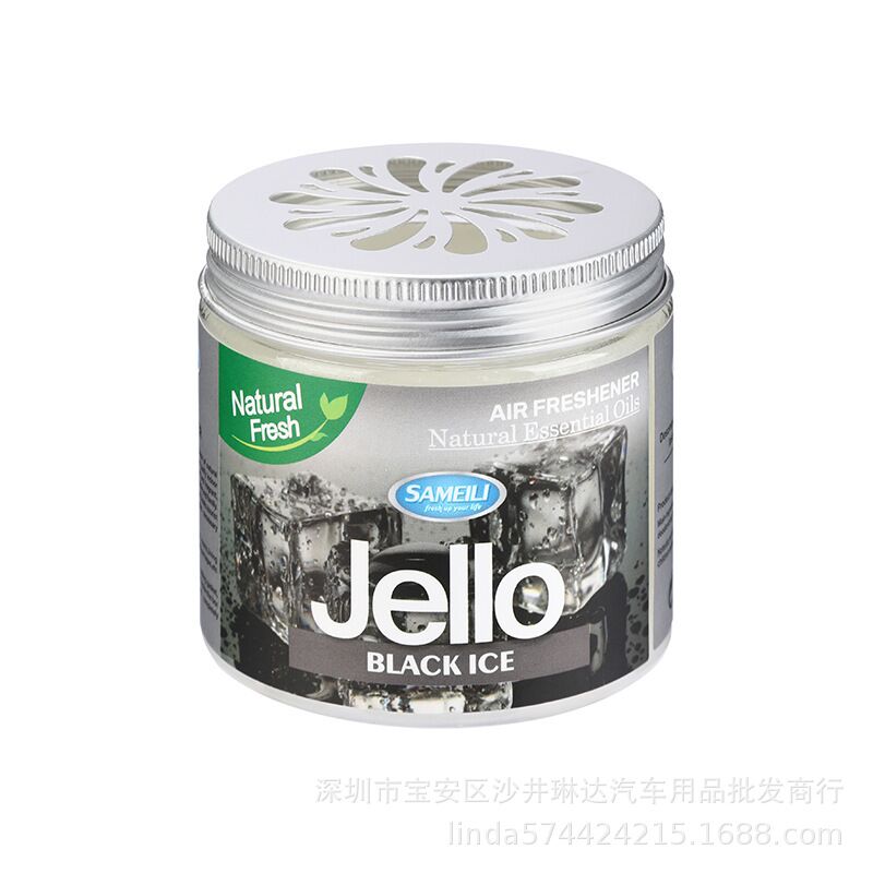 Твёрдый ароматизатор для автомобиля Jello, гелевый, на приборную панель, лёгкий стойкий аромат